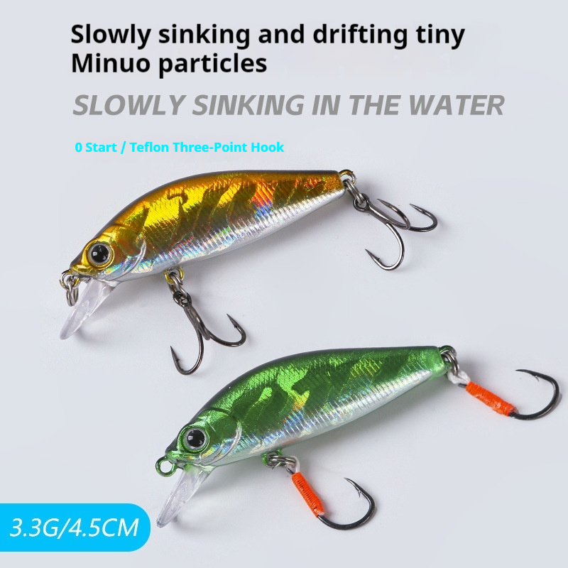 Stream Fishing With Slow-sinking And Vibrating Lures
