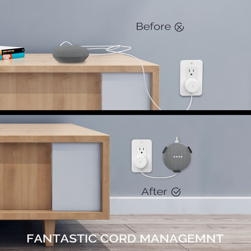 Portable Home Wall-Mount Bracket For Smart Speakers