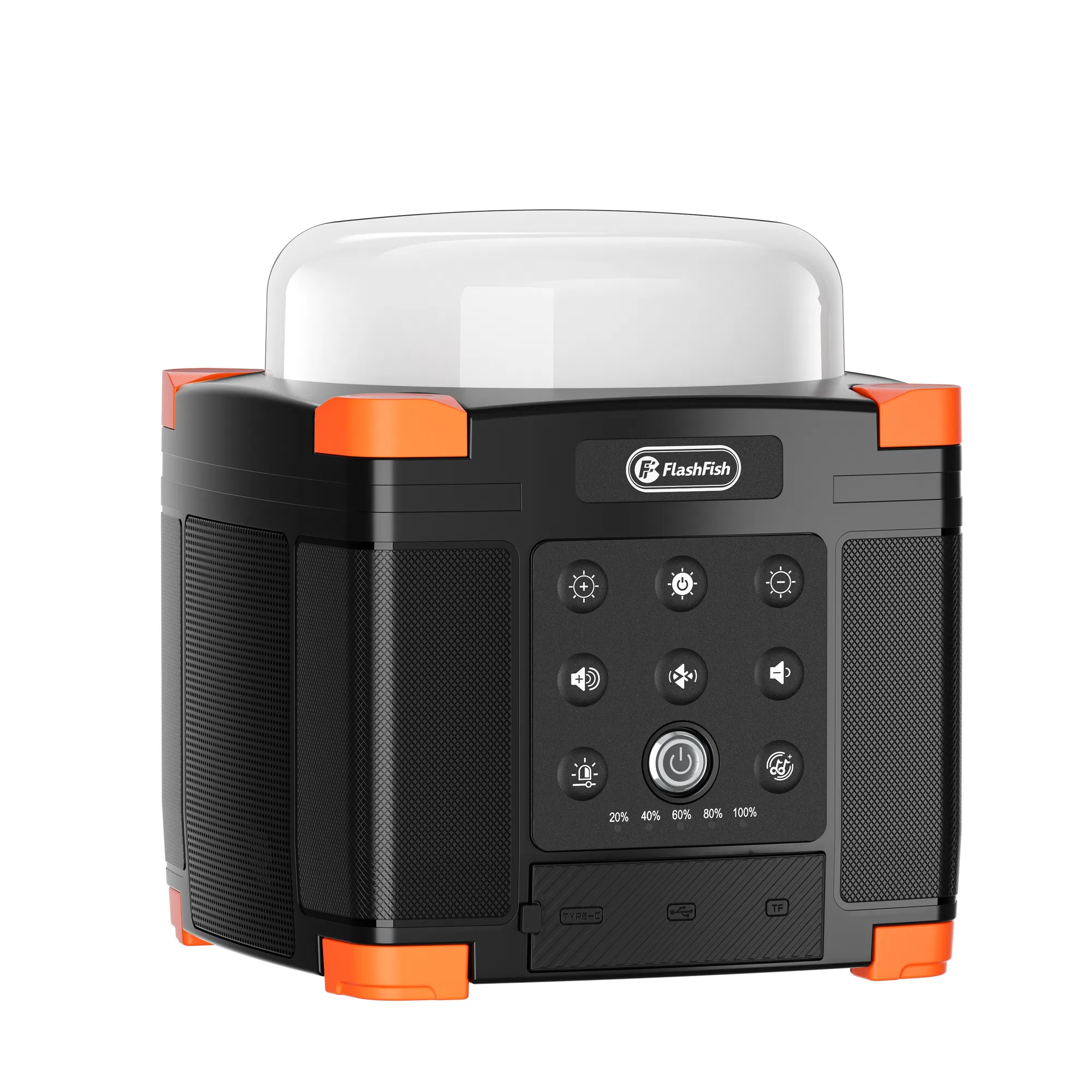 Flashfish FL9-A Multi-function Bluetooth Speaker | 56Wh Power Bank | Camping Light, 360°…