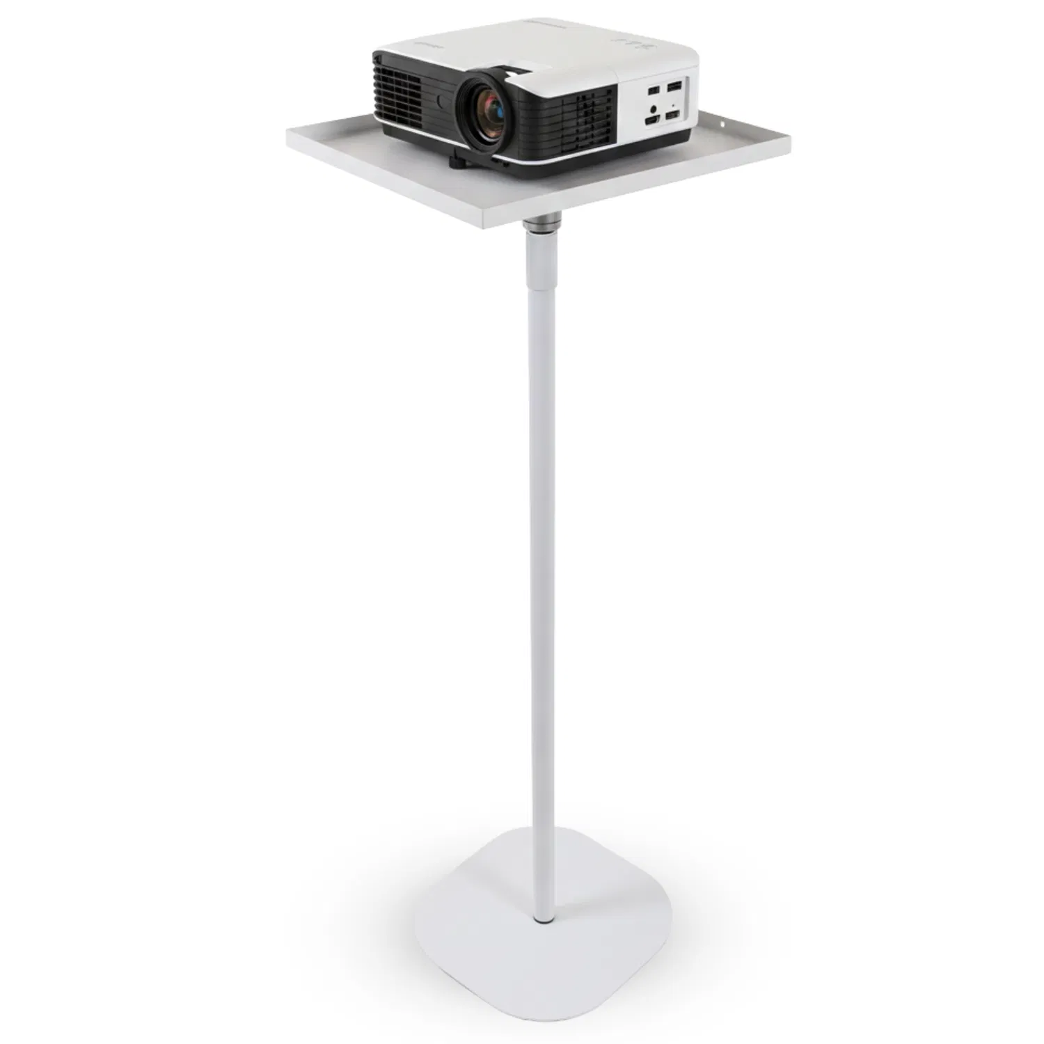 Projector Stand Height adjustable 28"-52" Tall Floor Stands w 3 Mounting Options…