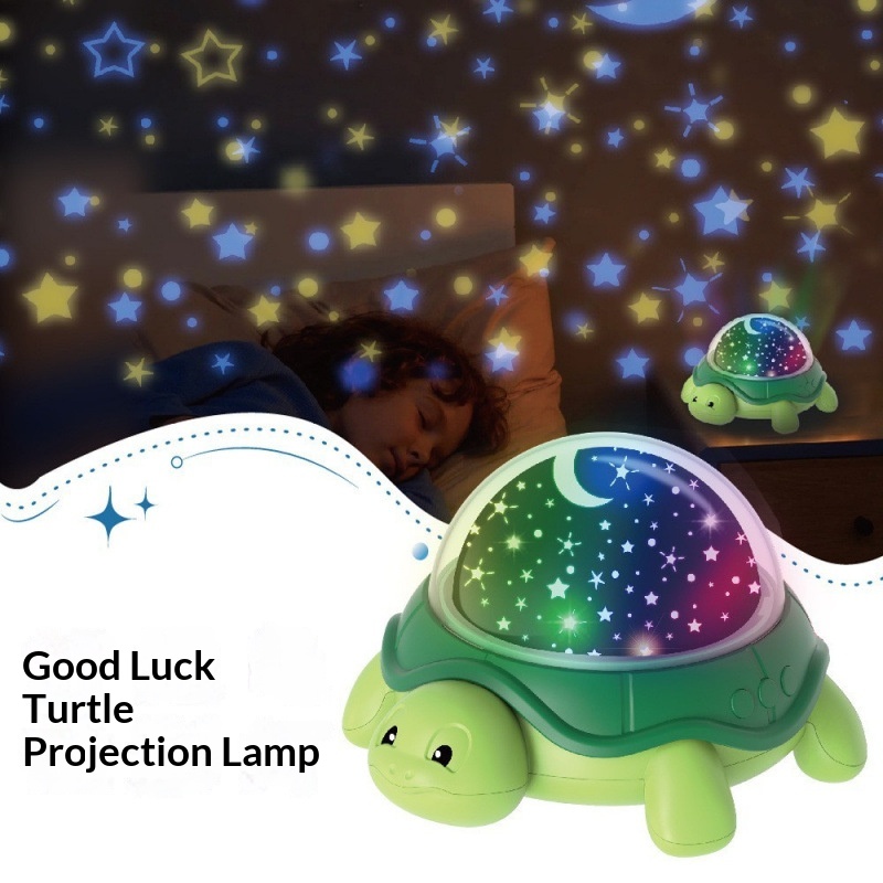 Bedroom Ambiance Lucky Turtle Projection Lamp