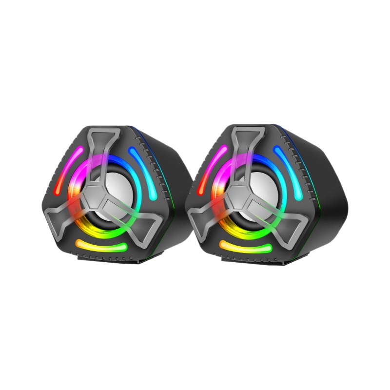 Usb Computer, Light Up, Small Speaker, Wired Notebook, Desktop, Heavy Subwoofer, RGB…