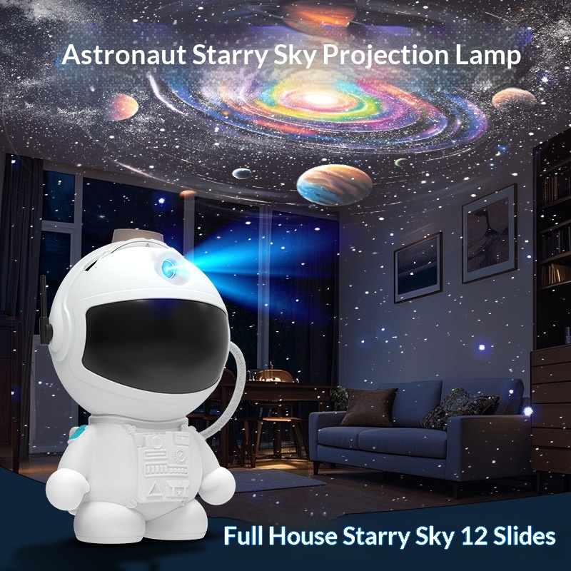 Astronaut Galaxy Projection Lamp