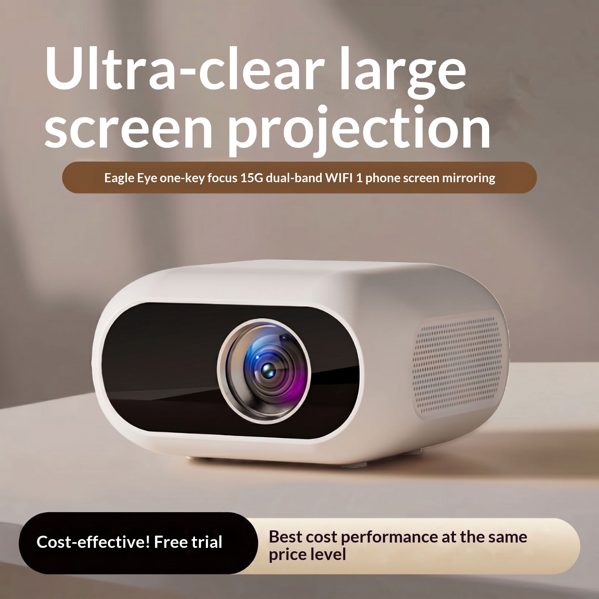 Premium Ultra HD Smart Projector