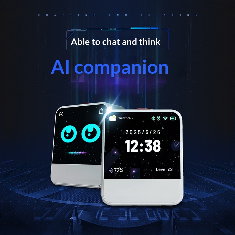Product Small Cube Sugar AI Large Model Alarm Clock WiFi Smart Speaker