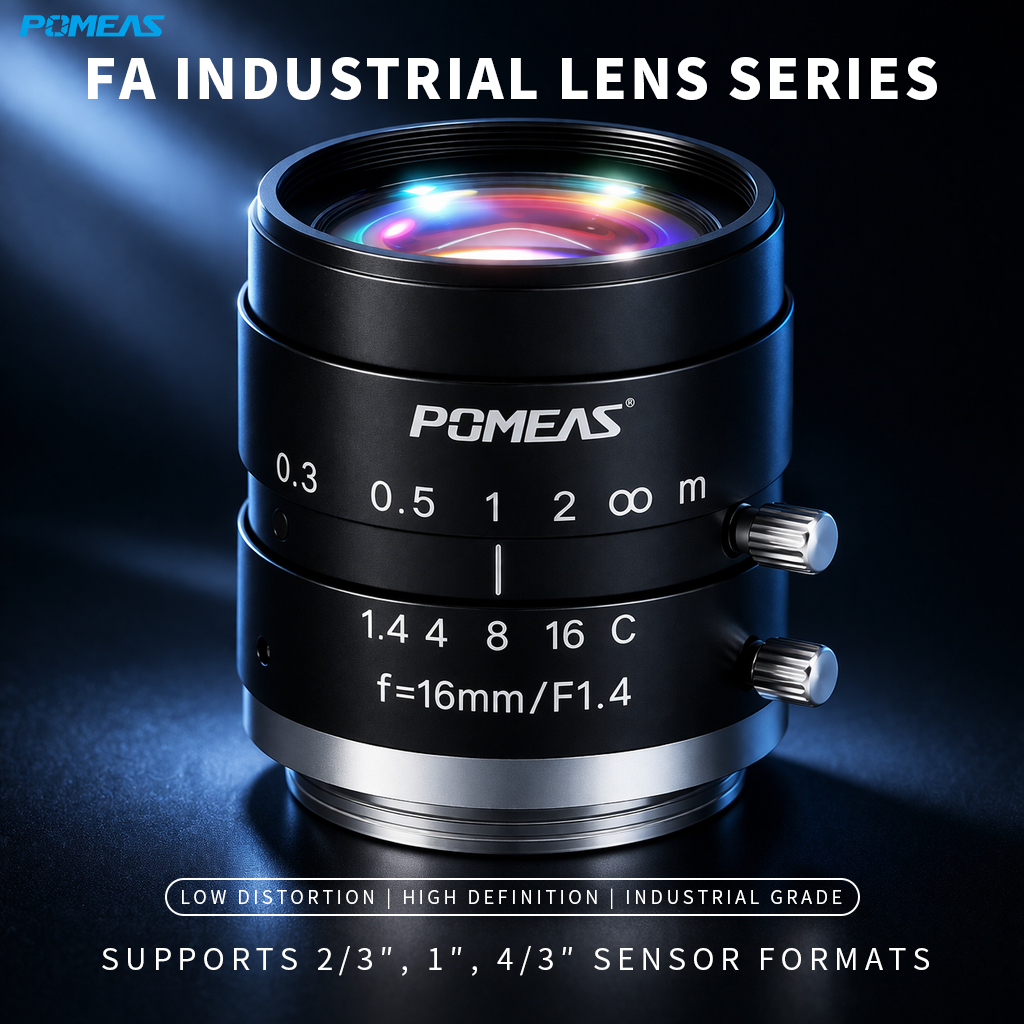 LFE-1614M 16mm F1.4 5MP Fixed Focal Length Machine Vision Lens For 2 3 Inch Industrial…