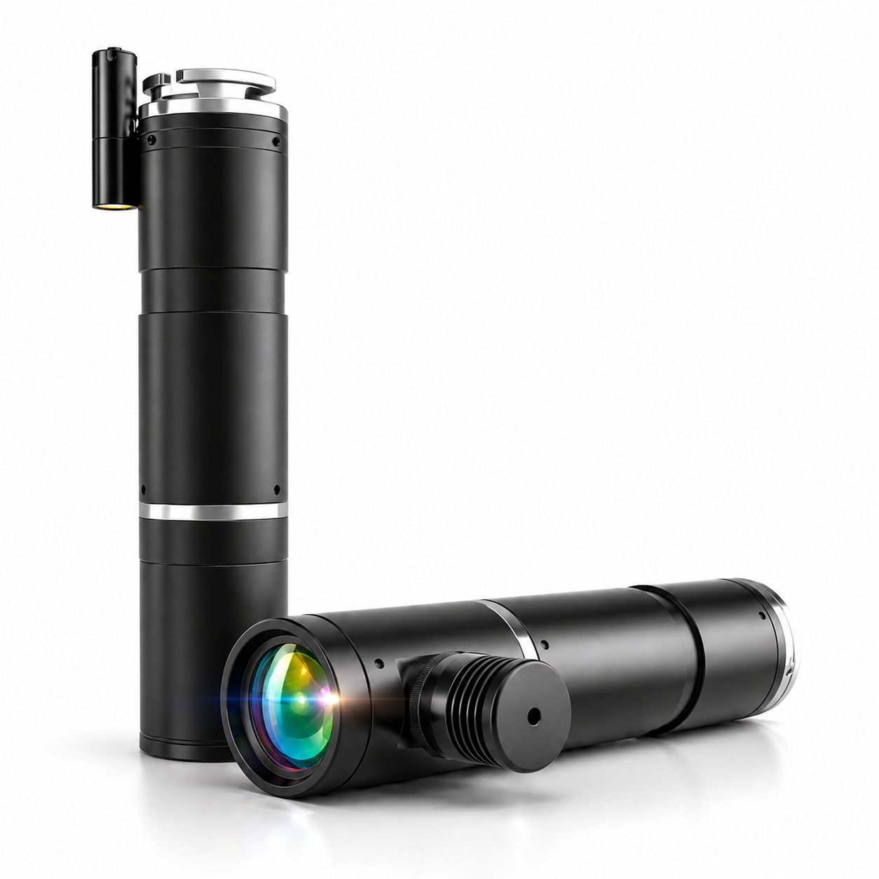 High Precision Pomeas 4K Microscope Lens 0.68x-5x Continuous Zoom Lens For Machine Vision…