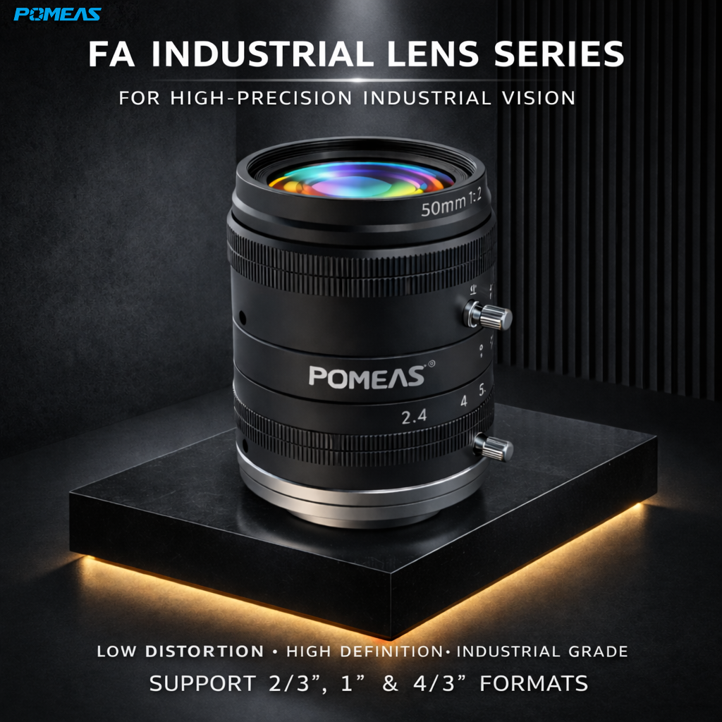 LFGHH-5024M 50mm F2.4 10MP Fixed Focal Length Machine Vision Lens For 2 3 Inch Industrial…
