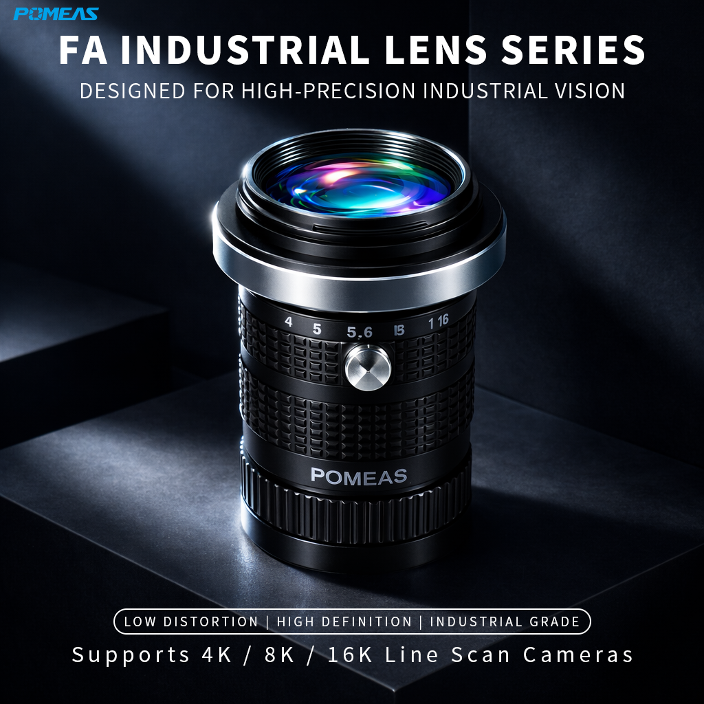 0.03X 25mm F4.0 4K Line Scan Lens With 32mm Image Circle For Industrial Machine Vision…