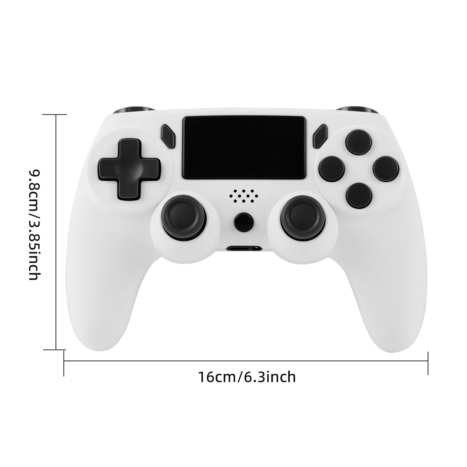 PS4 Game Controller, Six-axis Gyroscope, Dual Vibration Motion Sensing, PC, PS4 Wireless…