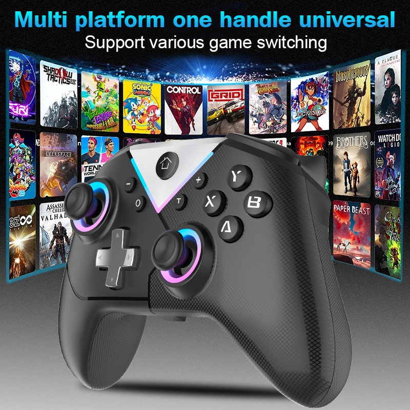 Hall Trigger Wireless Bluetooth Black Myth NS Vibration Wake-up GamePad