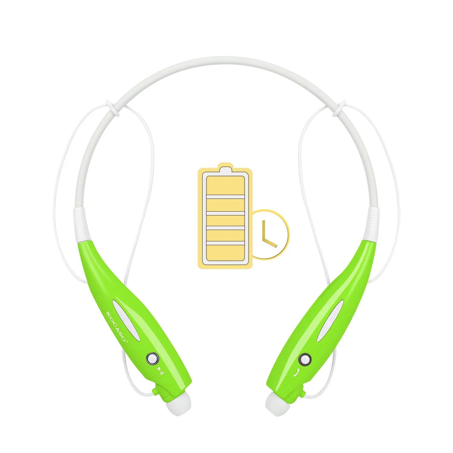 Wireless Sports Stereo Hands Free Headset Headphone Earbuds for Phone and Tablet