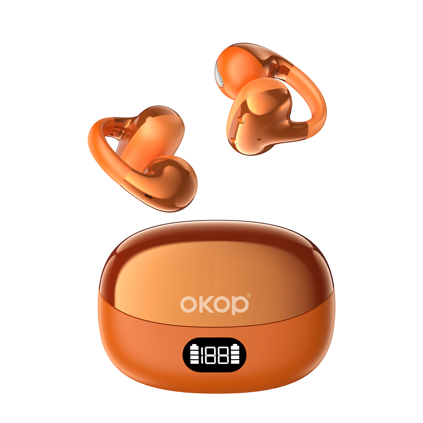 KP-225 Best-selling Wireless Bluetooth Ear-Clip Headphones Long Battery Life High-Quality…
