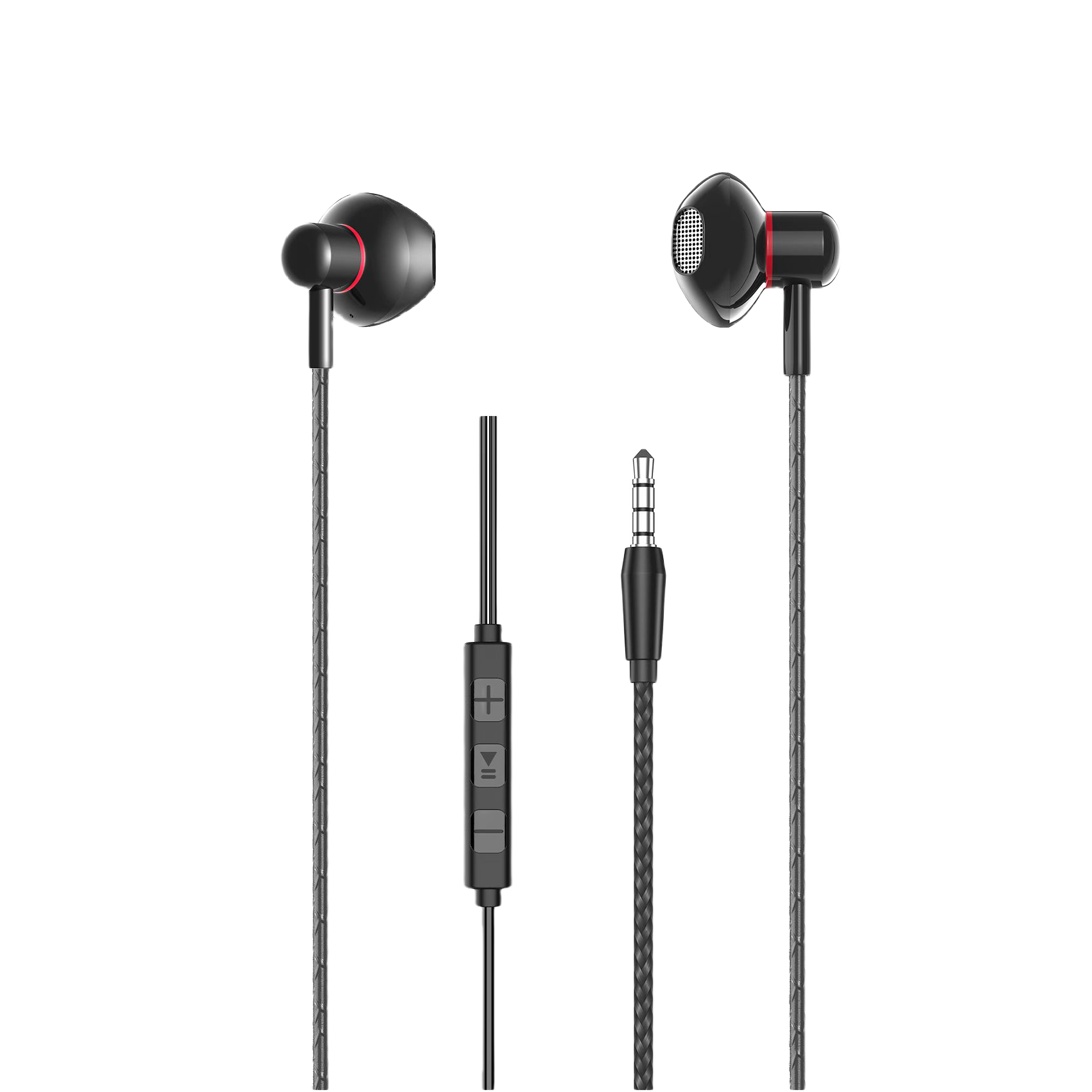 KP-234 In-Ear Wired Headphones 3.5mm With Inline Controls High-Quality Audio Zero Latency…