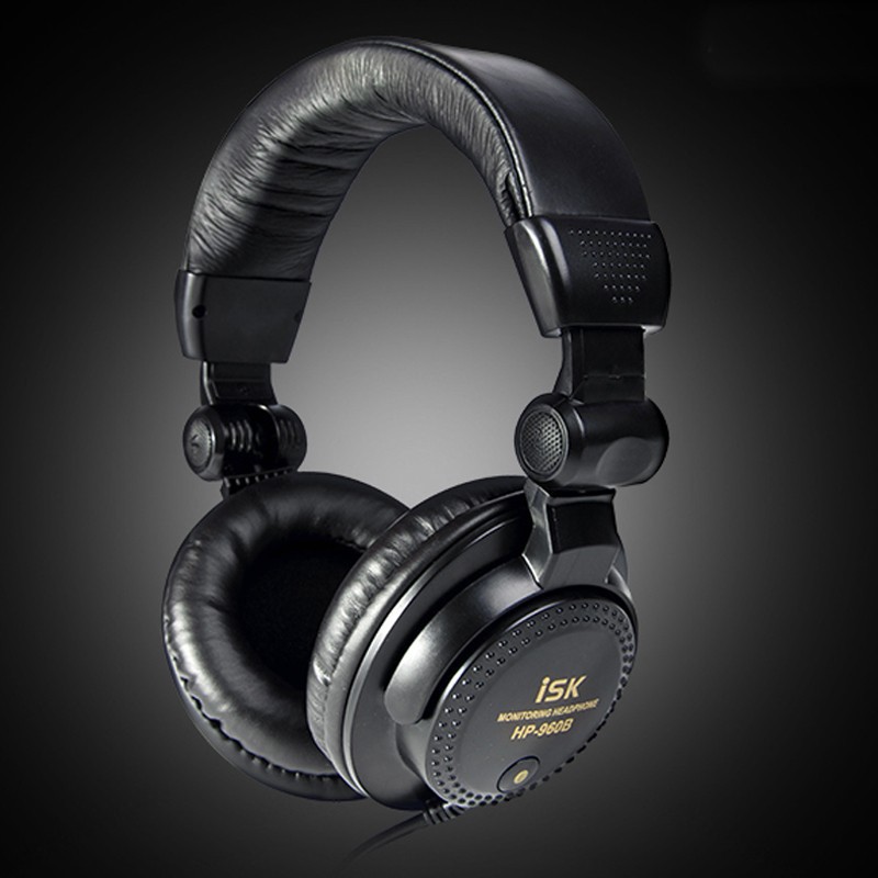 Over-ear Studio Headphones Computer And Phone Headset With Sound Card 3 Meters