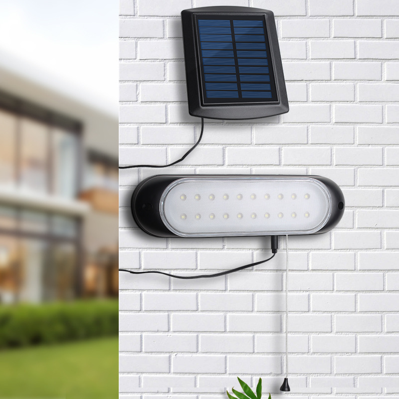 Crystalline Silicon Solar Panel With 20 LED Lights