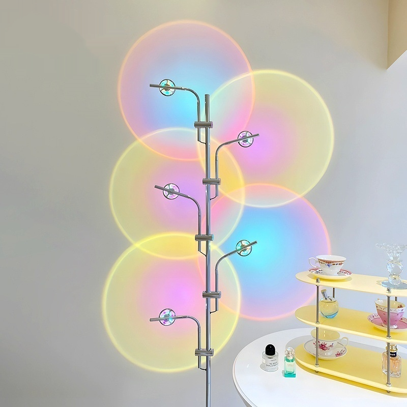 Light Luxury Minimalist Live-Streaming Background Projection Light