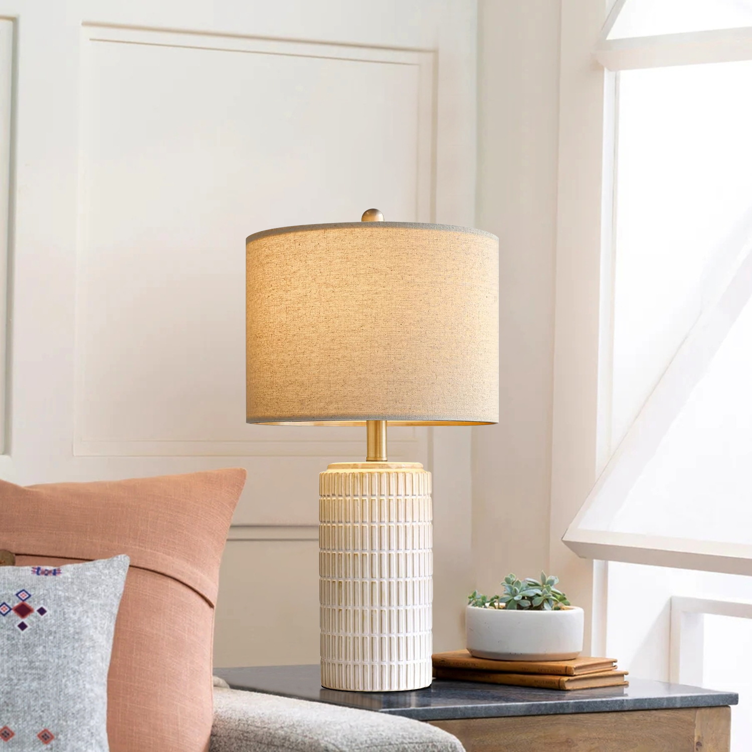 American-style Table Lamp Vintage Study Room
