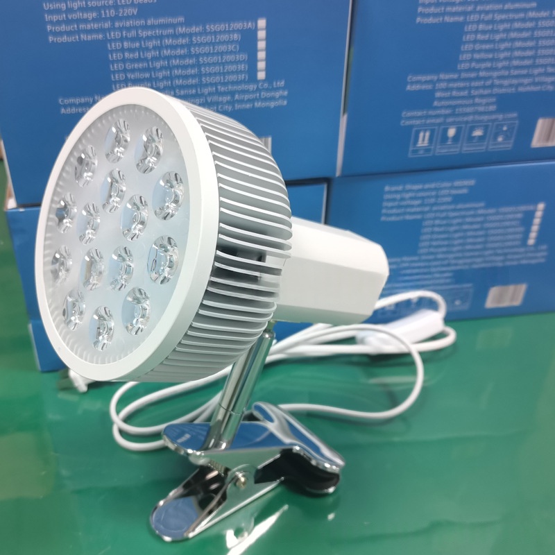 Portable LED Yellow-Red Fill Light With Blue Light