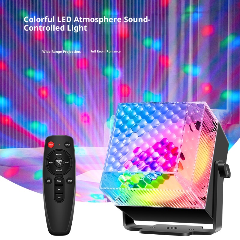 Colorful LED Stage Lights Small Night Lamp KTV Family