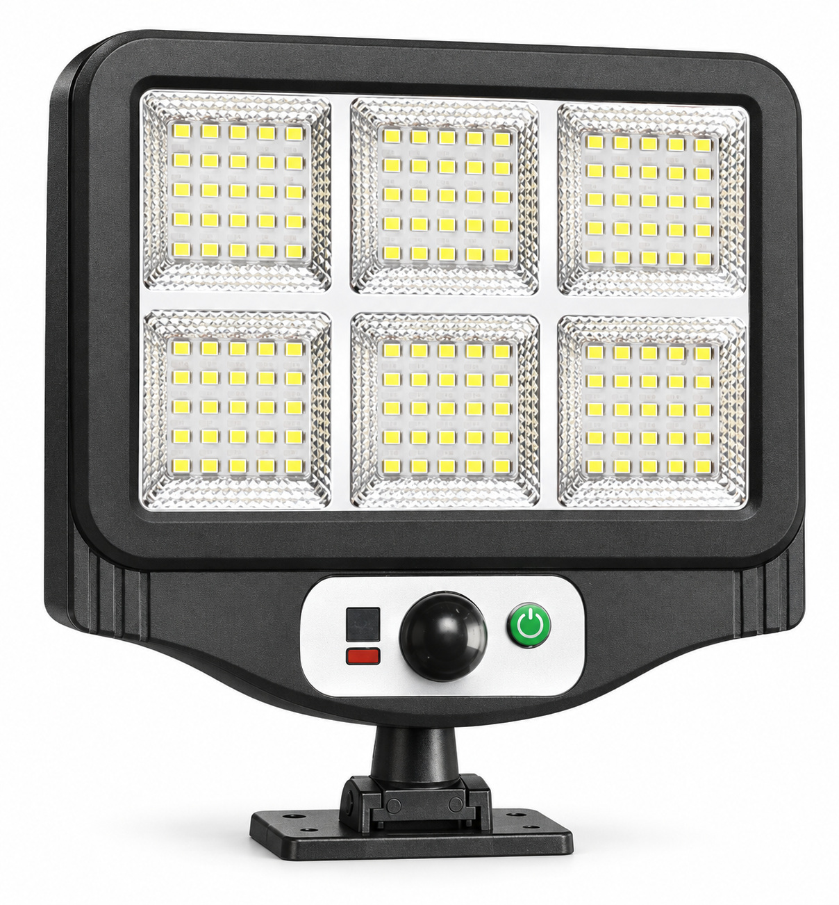 Solar Powered Rechargeable Motion Sensor LED Work Light 1500mAh For Auto W780 6 SMD 2835