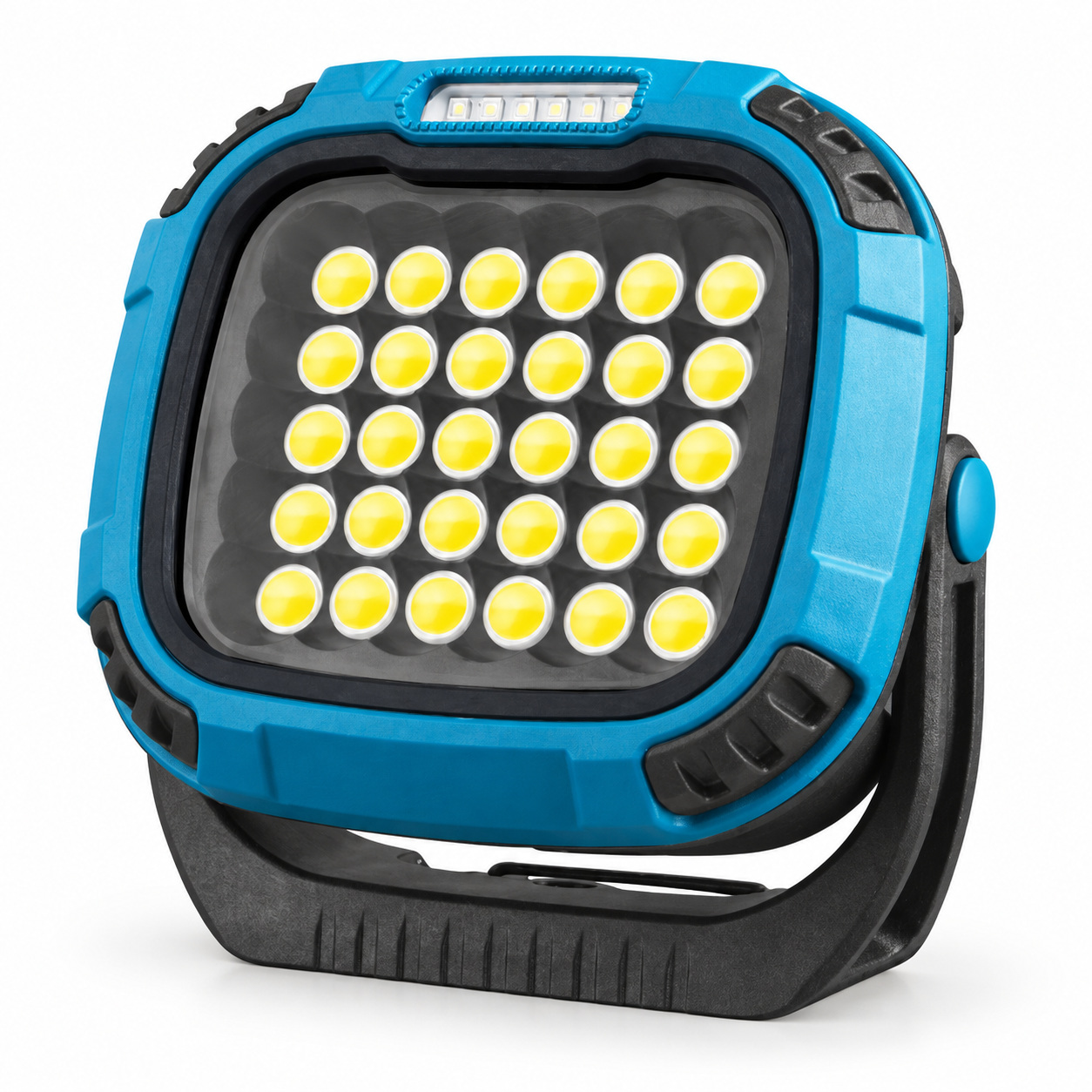 Rechargeable Magnetic Battery Display Type C LED Work Light Base Hanging W893 1 3 Hour