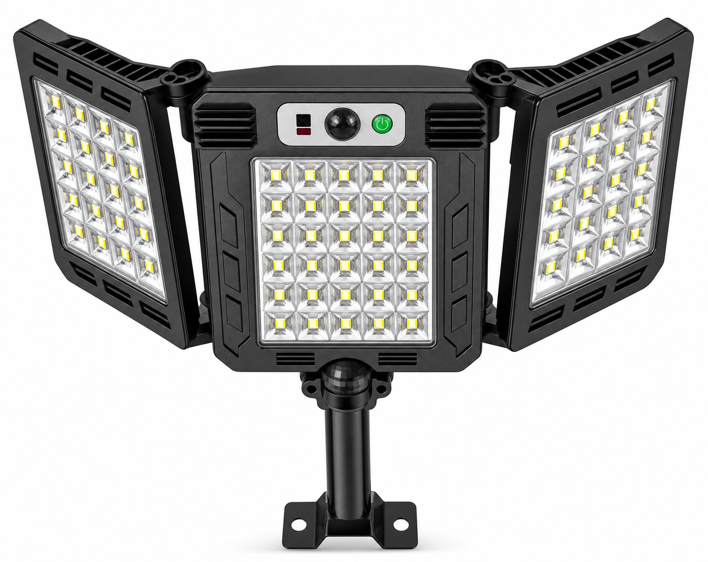 Solar Powered Rechargeable Motion Sensor LED Work Light 3000mAh For Auto W785 7 5 5W