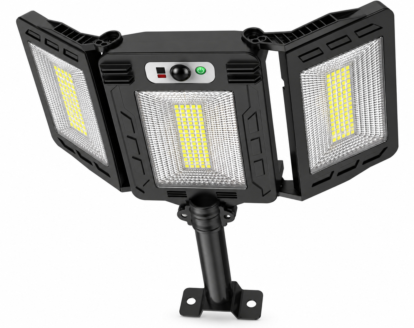 Solar Powered Rechargeable Motion Sensor LED Work Light 3000mAh For Auto W785 1 5 5W