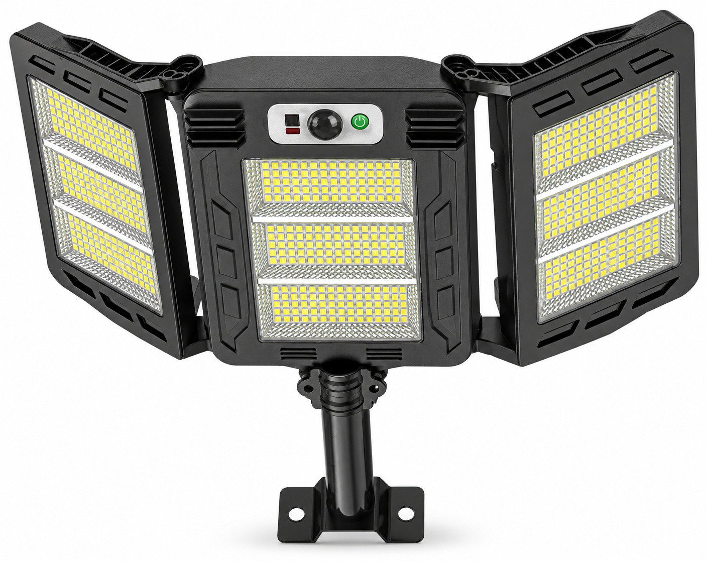 Solar Powered Rechargeable Motion Sensor LED Work Light 3000mAh For Auto W785 3 2 Hour