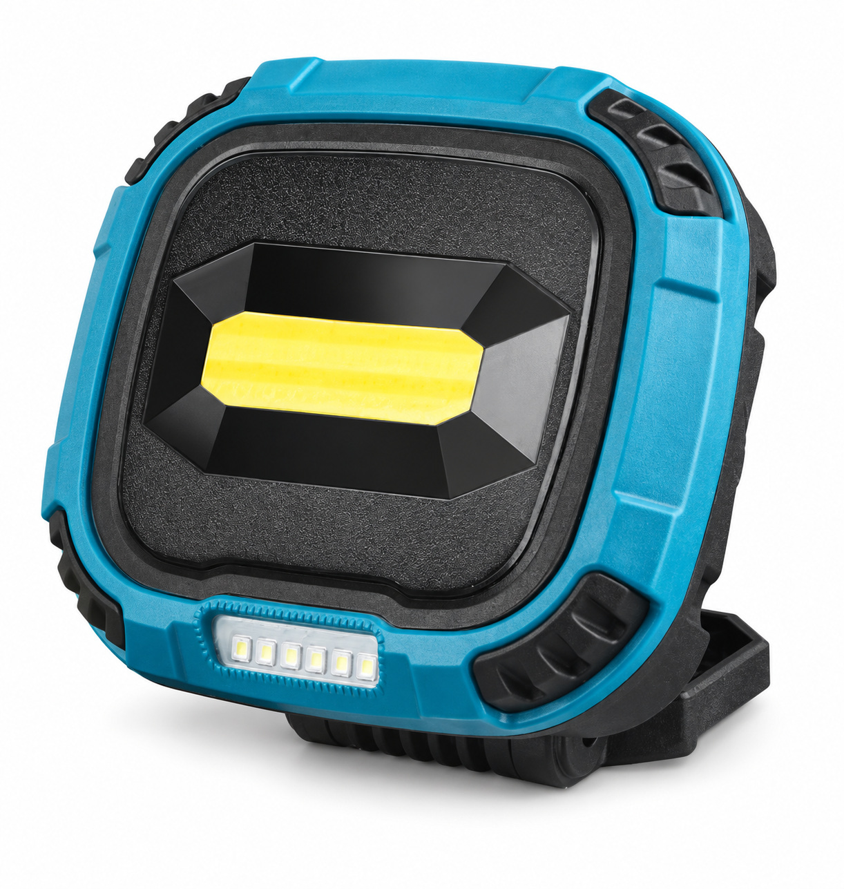 Rechargeable Magnetic Battery Display Type C LED Work Light Base Hanging W895 3 COB Flood