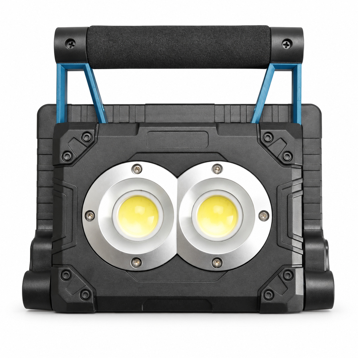 Solar Powered Rechargeable Magnetic Battery Display LED Flood Light W875 3 30W Work Lamp…
