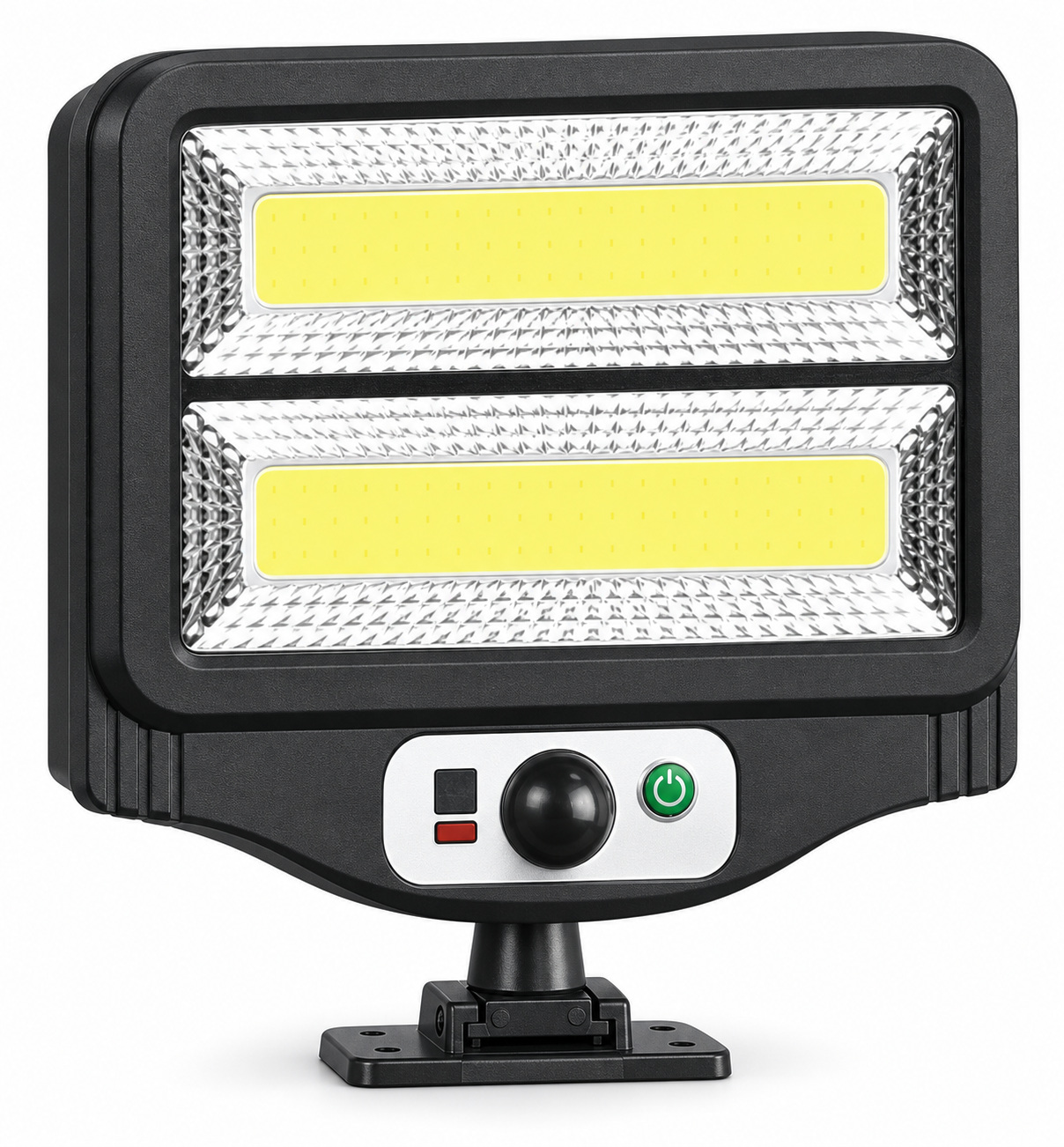 Solar Powered Rechargeable Motion Sensor COB LED Work Light 1500mAh For Auto W781 2 Street