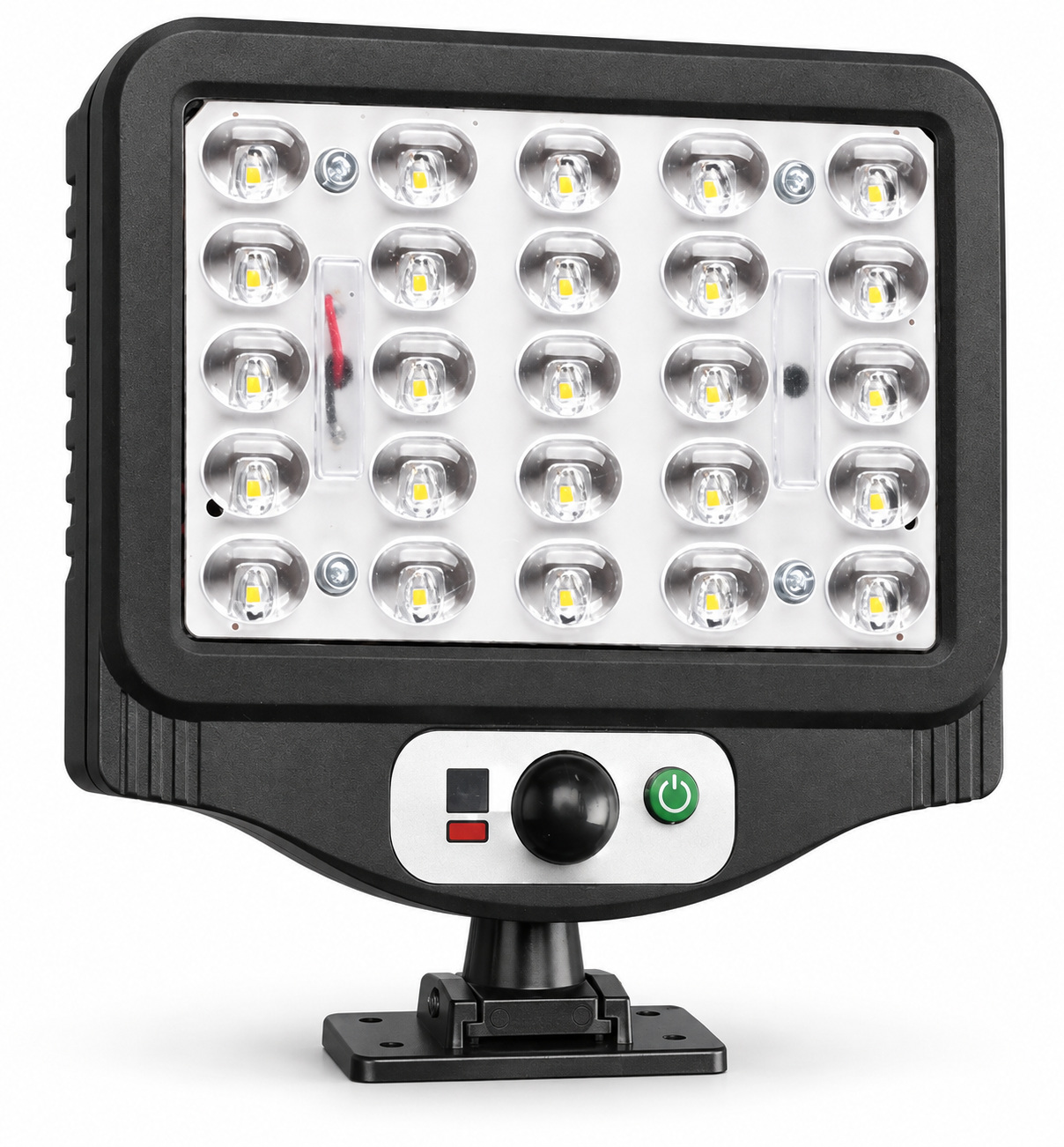Solar Powered Rechargeable Motion Sensor LED Work Light 1500mAh For Auto W780 5 Remote…