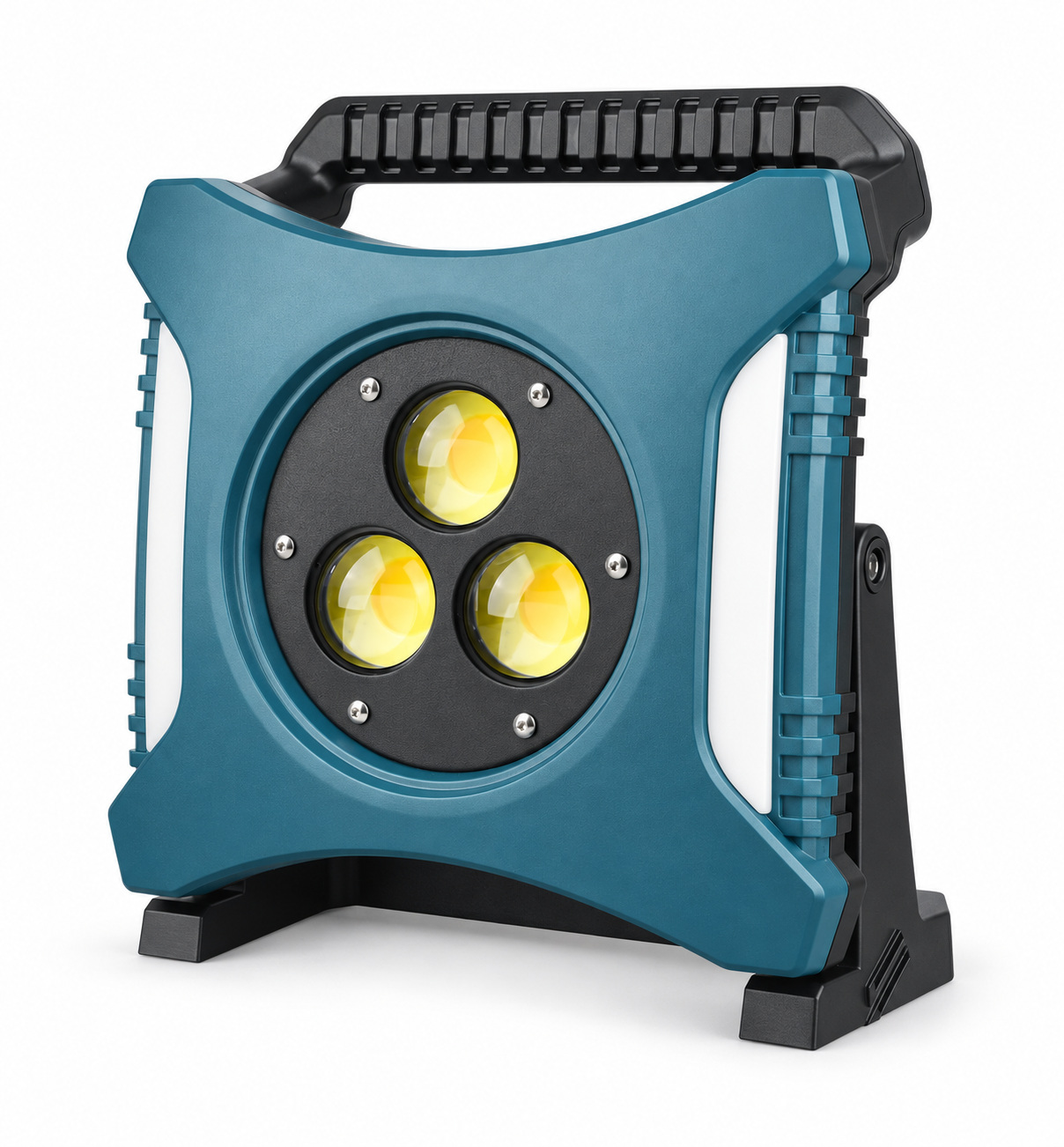 Rechargeable Type C COB Batteryversion 18650 W8142 3 Red Blue Warning LED Flood Light…
