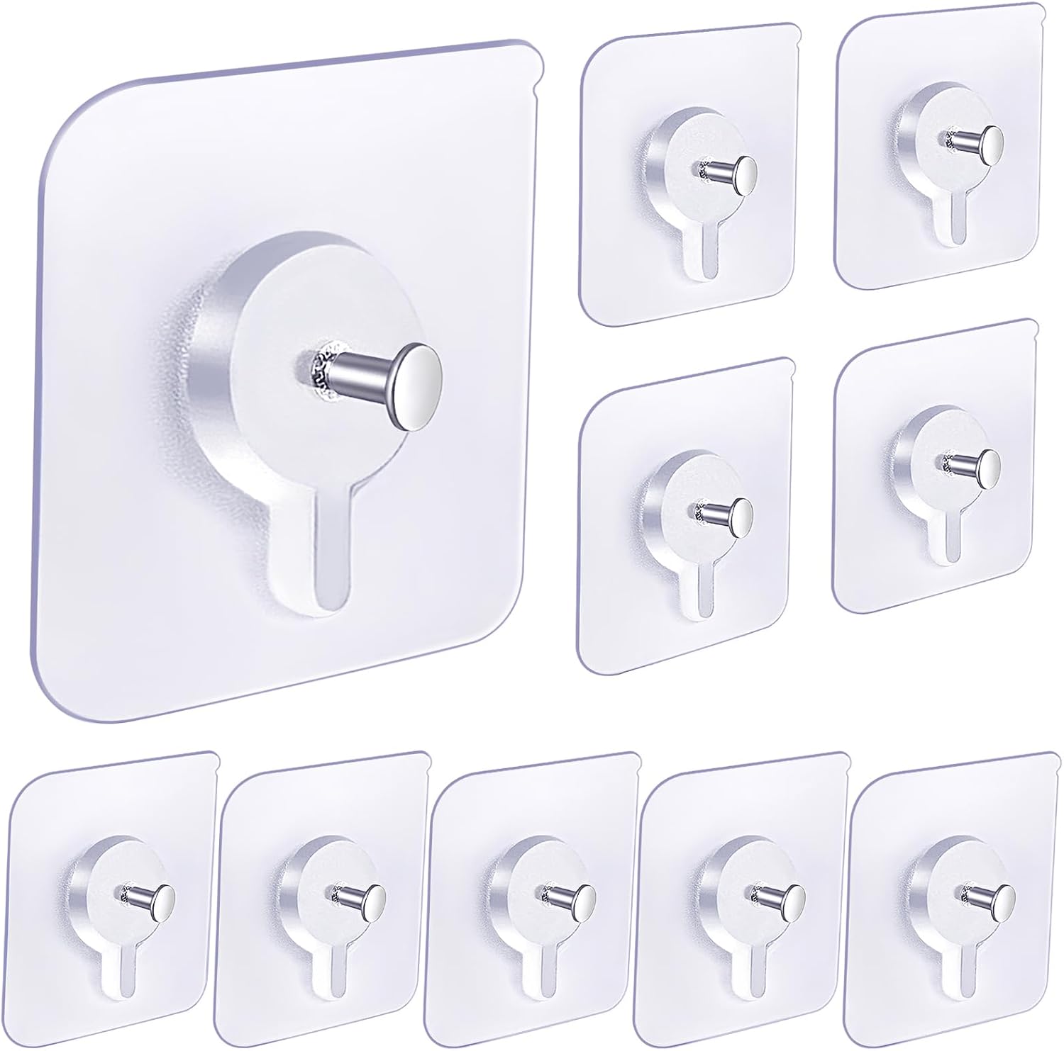 Adhesive Hooks For Wall,Wall Hangers Without Nails For Photos Frames,Utility Waterproof…