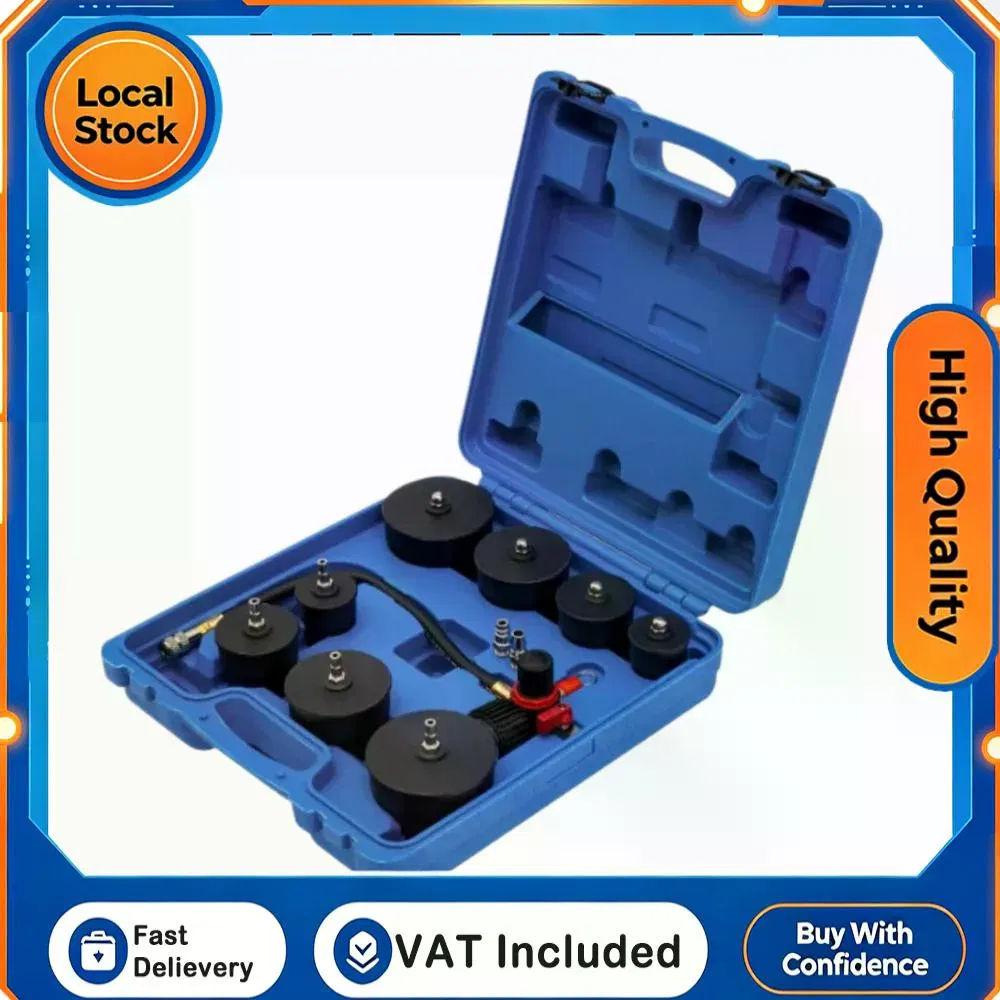8-Pack Turbo System Leak Tester Kit Turbocharger Boost Leak Test Detector Tool For Most…