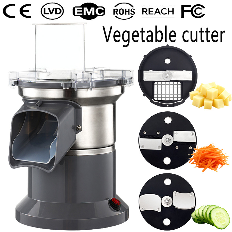 Multi-functional Electric Vegetable Slicer For Dicing Shredding And Slicing