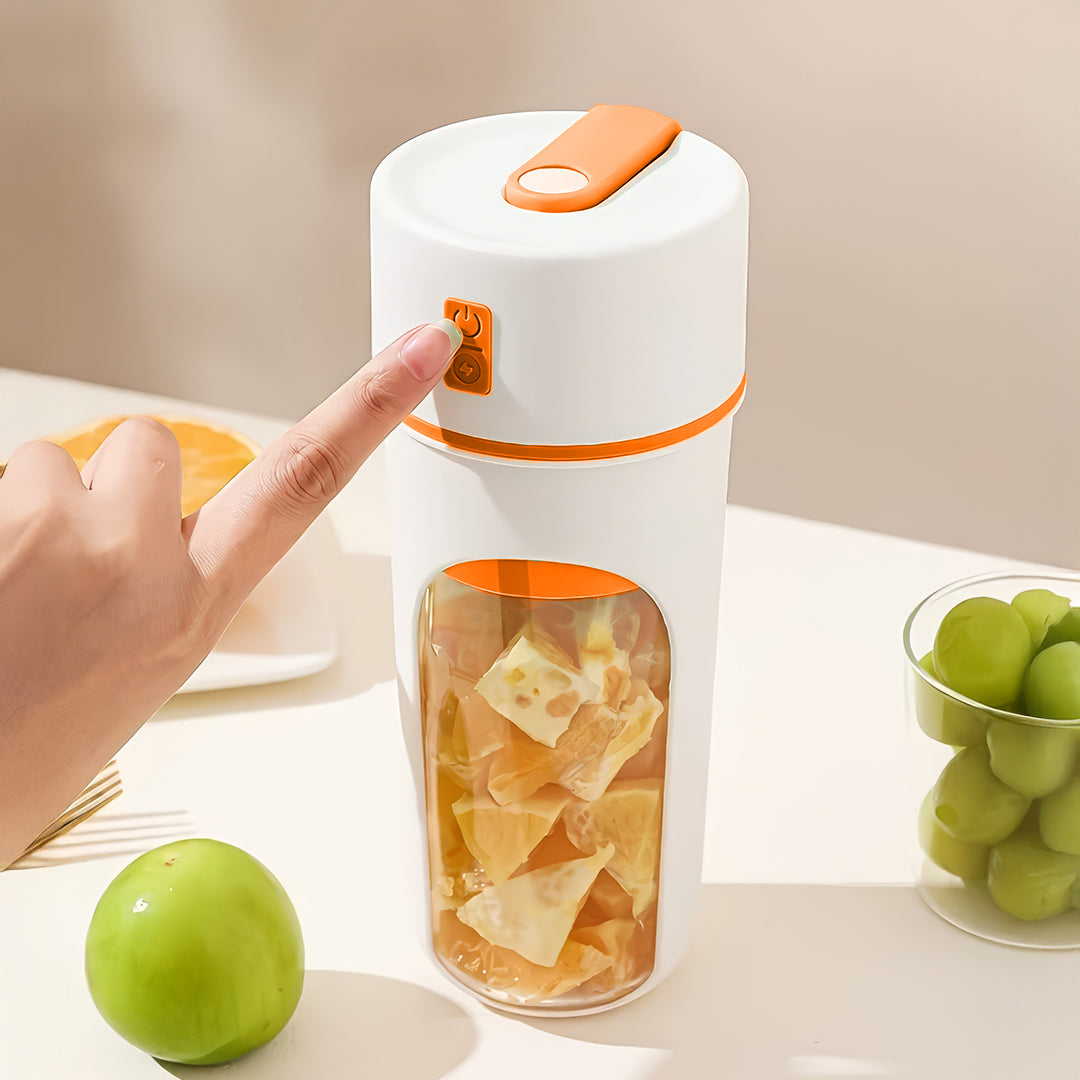 Portable USB Rechargeable Blender Bottle - Food Grade Personal Juicer With Stainless…