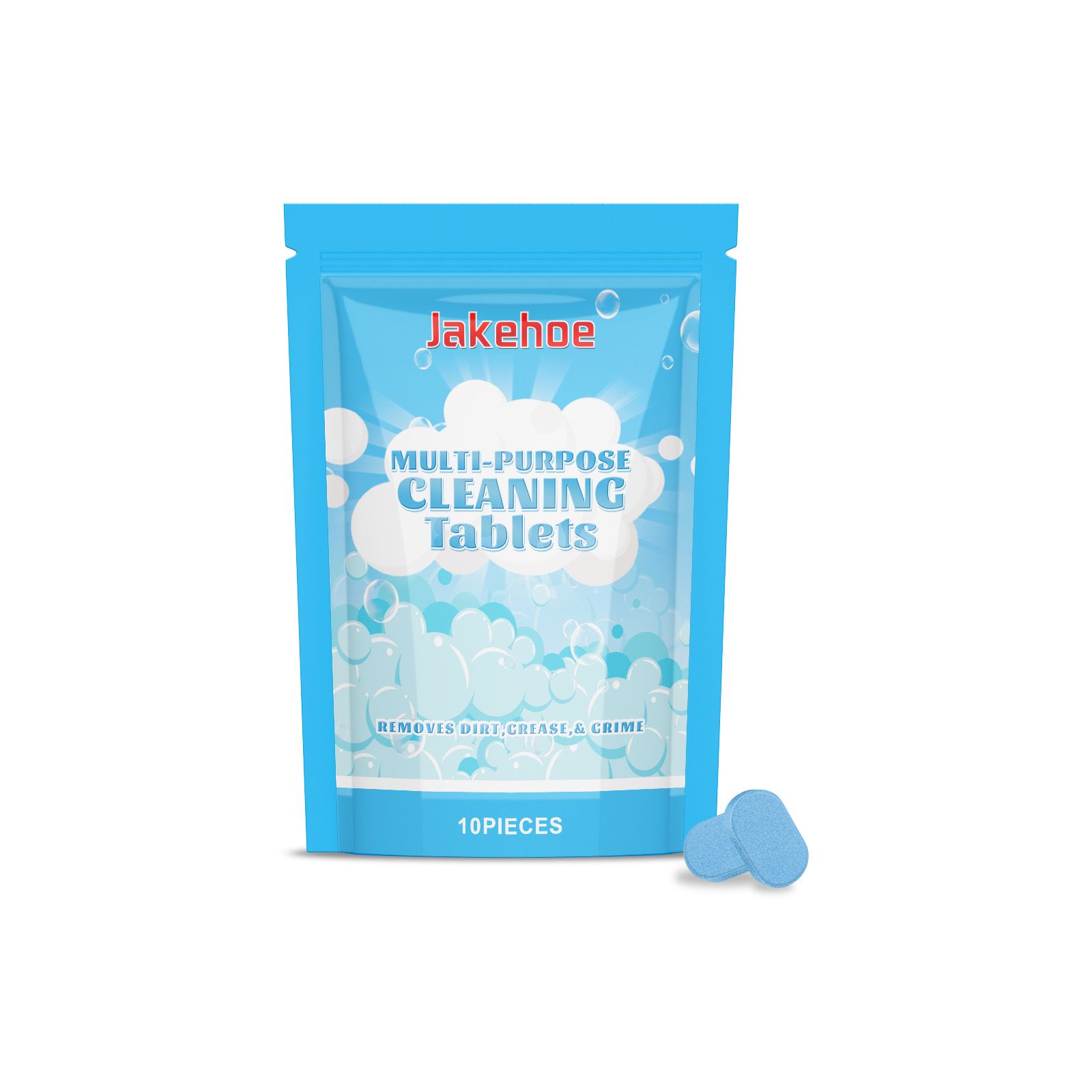 JAKEHOE Multipurpose Cleaning Tablets, 10Pieces