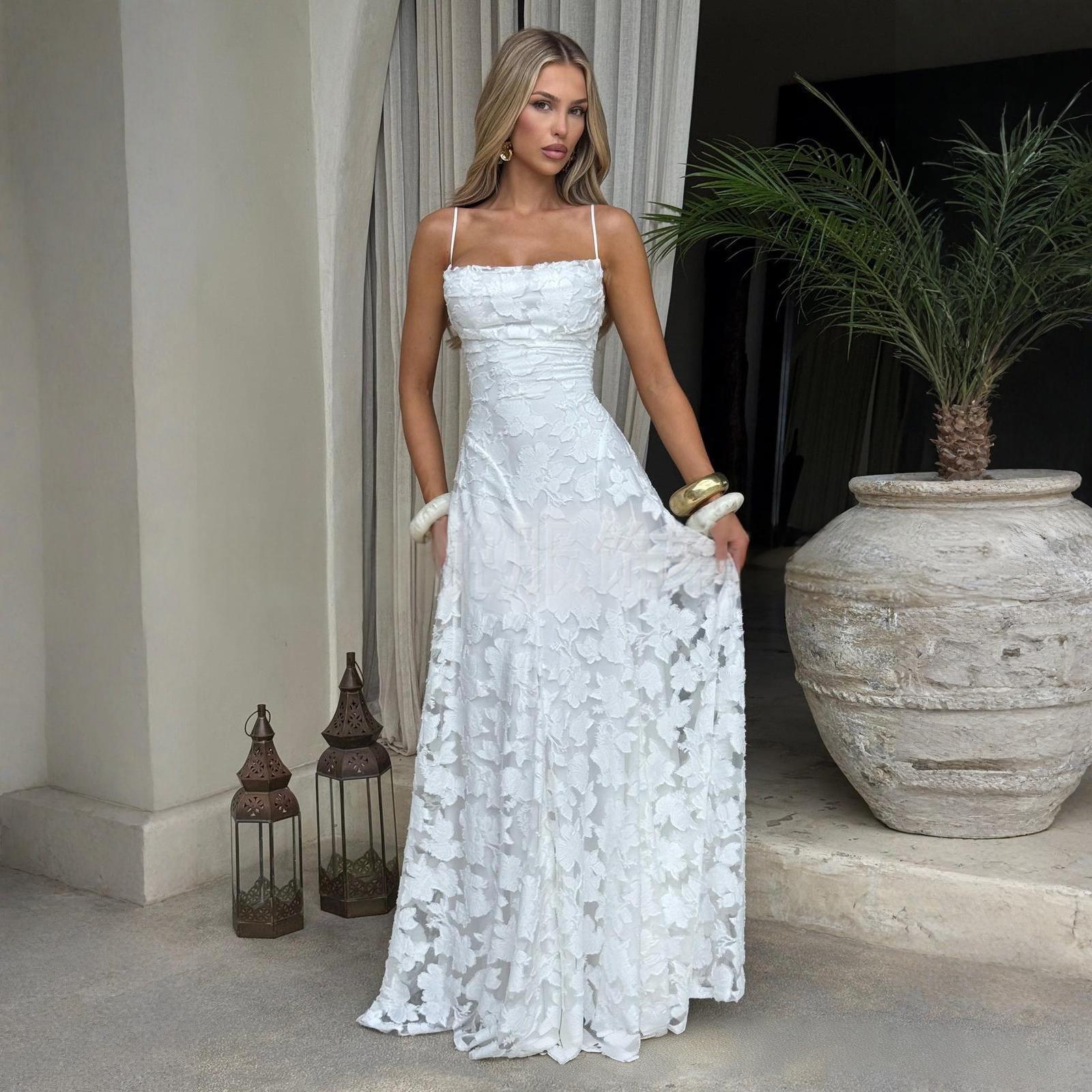 Strapless Evening Gown, Fashionable Ladies Dress