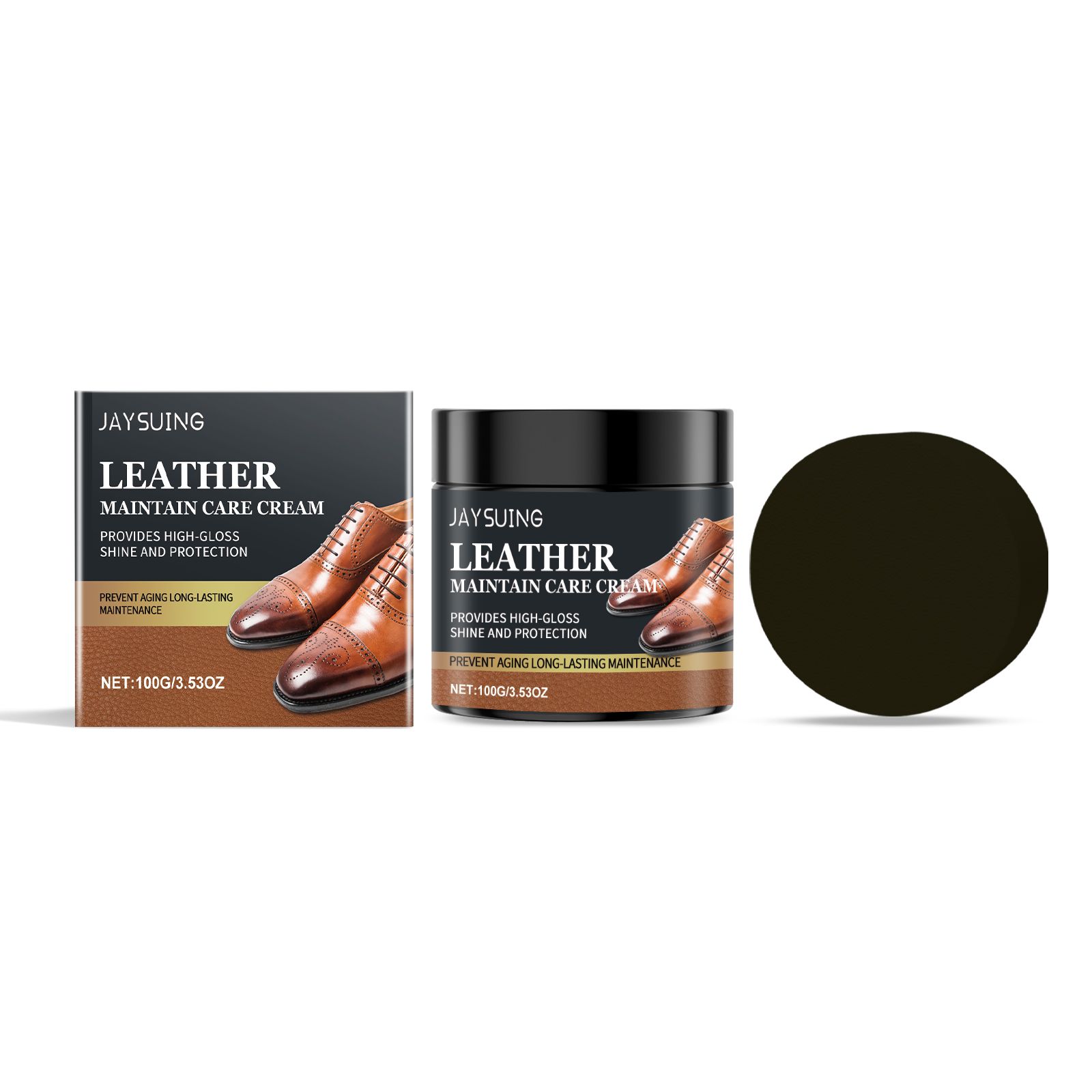 JAYSUING Leather Polishing Care Wax, 100 g / 1 Pack