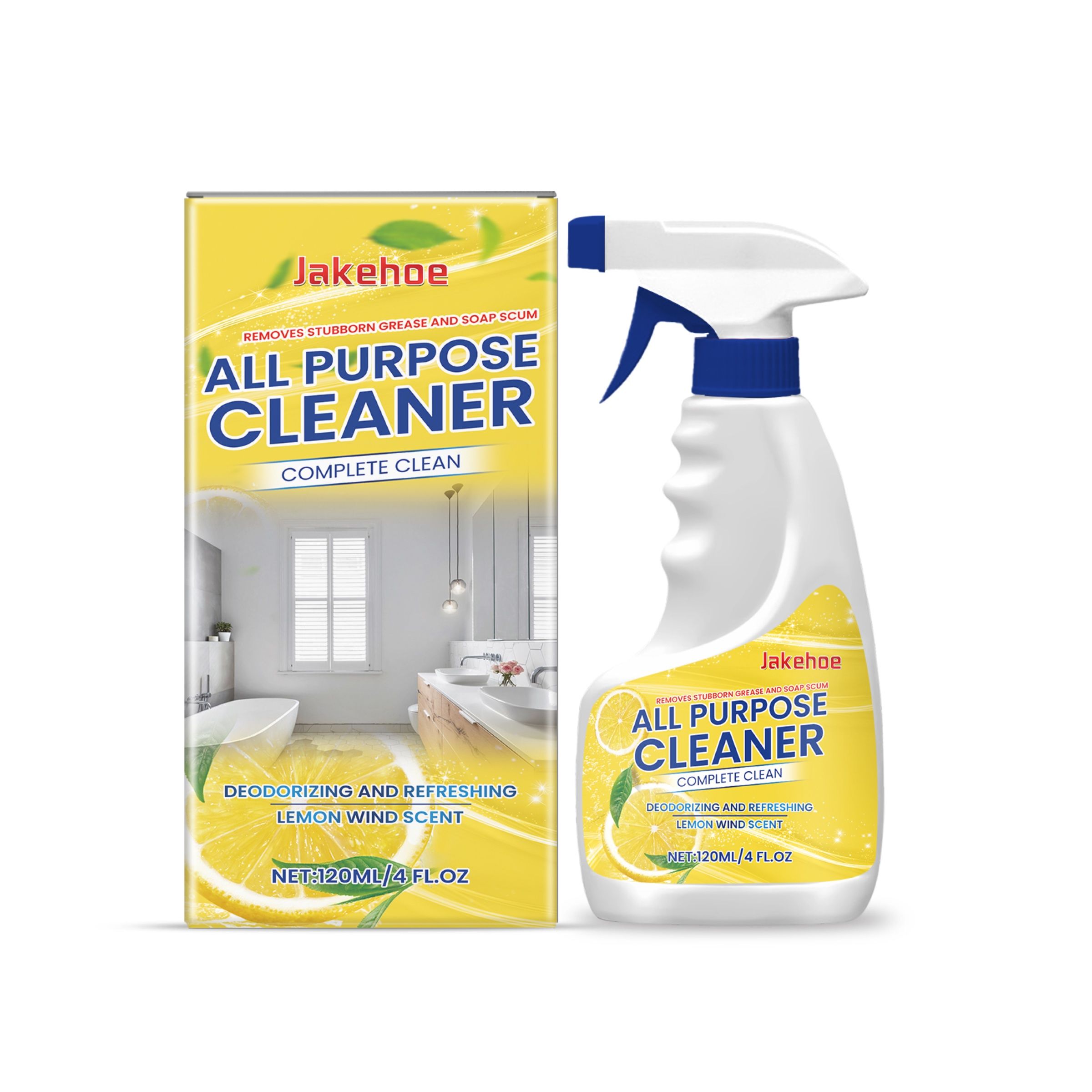 JAKEHOE Multipurpose Surface Cleaner Spray, 120 ml