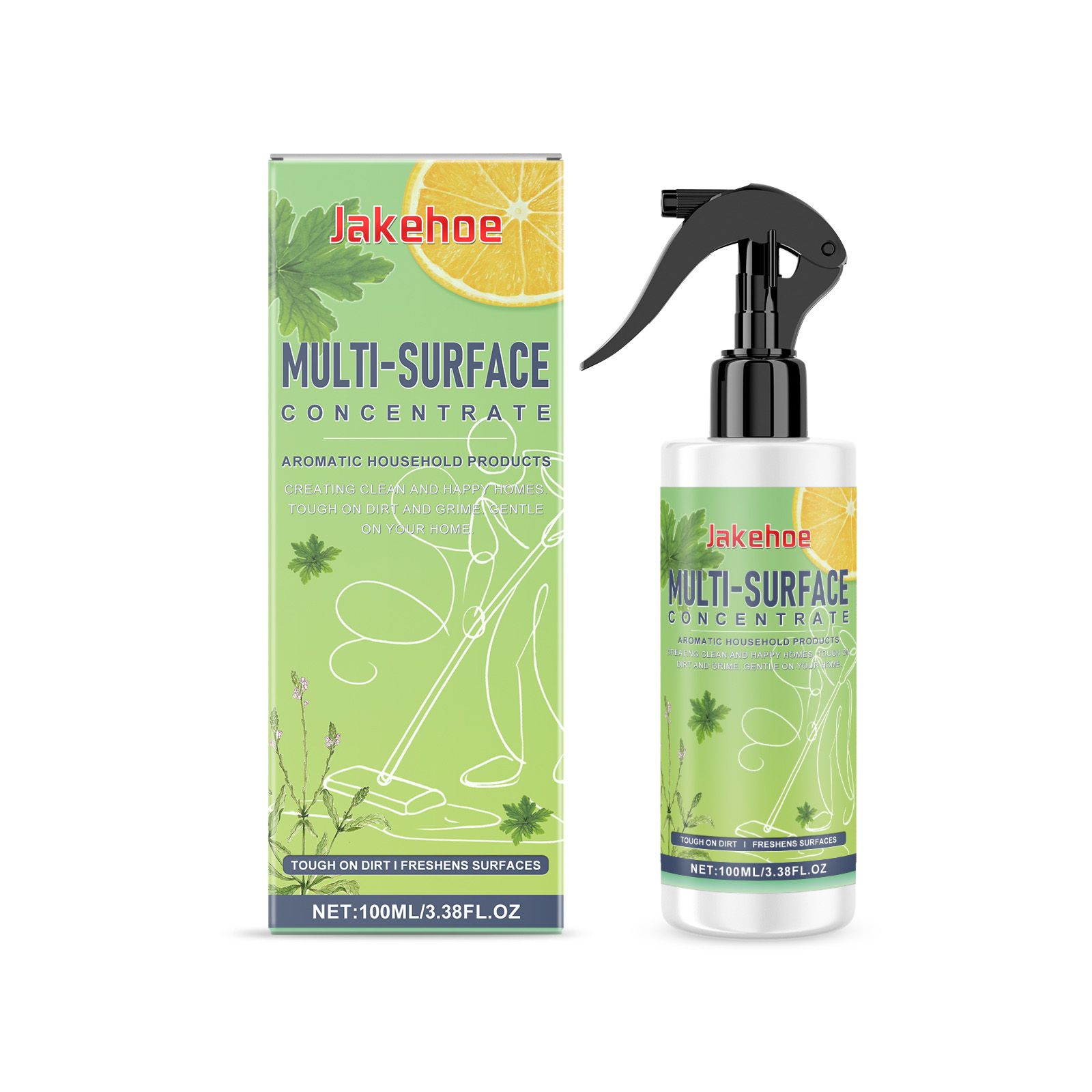 JAKEHOE Multipurpose Surface Cleaning Liquid, 100 ml