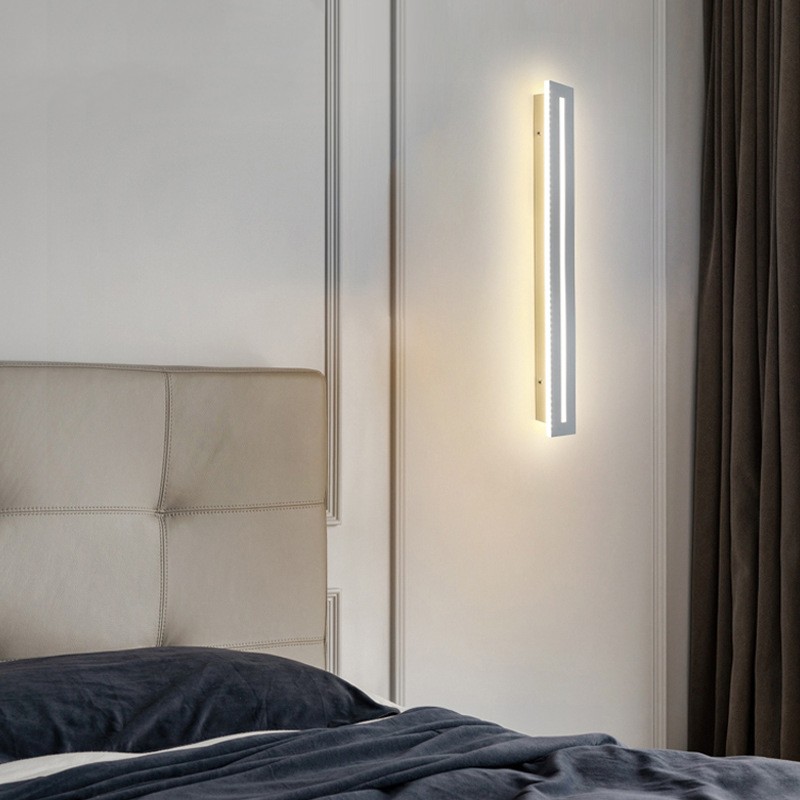 Hallway Art Design With Personalized Line Lighting