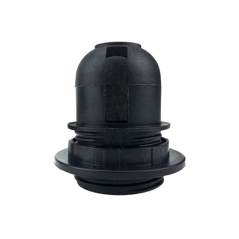Half-Tooth Plastic Lamp Holder - E10 Cartridge Socket Base for Small Bulbs