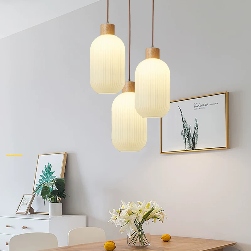Creative Log-Style Charging Desk Lamp