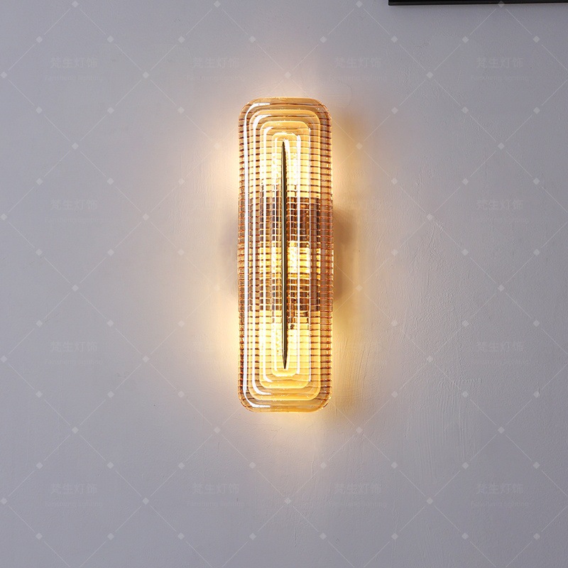 Replica Murano Glass Wall Lamp, Post-Modern Living Room And Bedroom High-End Italian And…