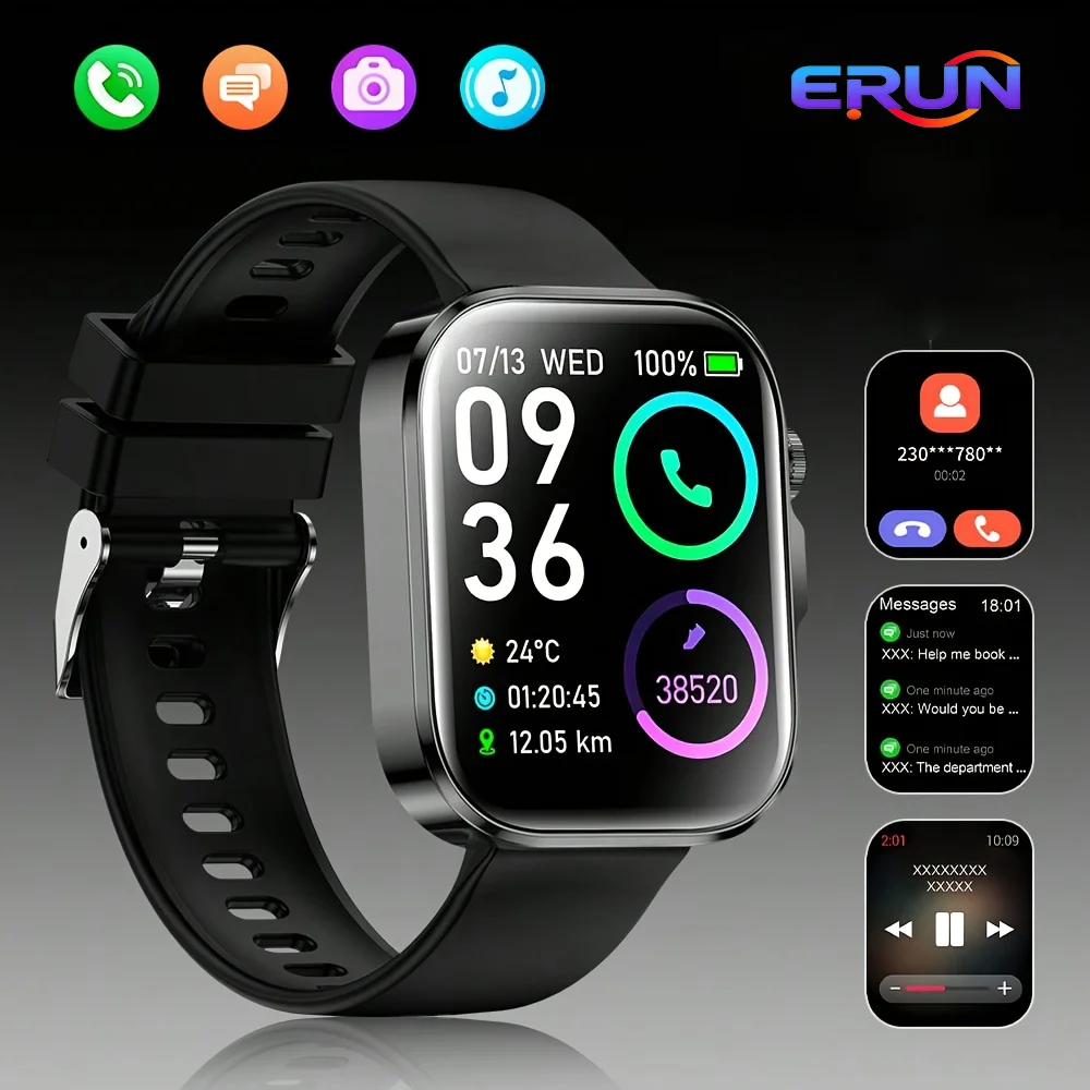 Sports Men'S Smart Watch, Smartwatch (Make/Receive Calls), APP Message Sync Alerts…