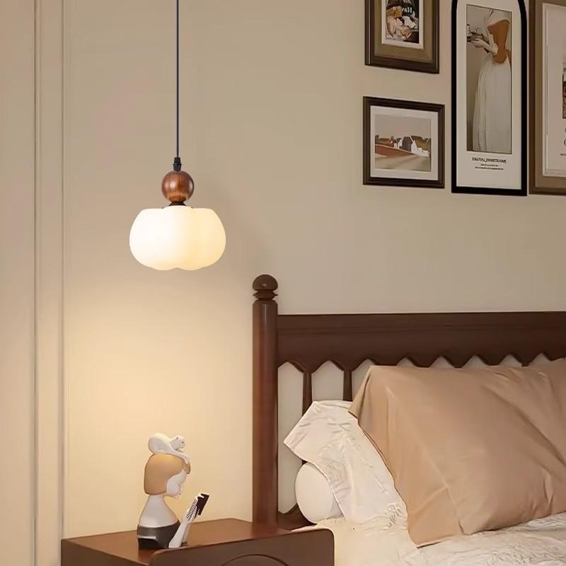 Small Chandelier In Bedroom And Bedside Of Chinese Antique Restaurant