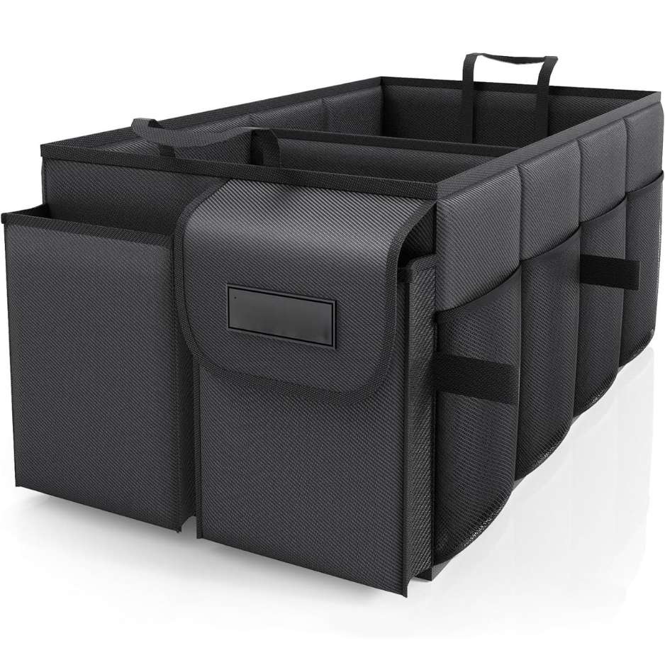 Foldable Car Trunk Organizer, Large Storage Box For SUVs, Sedans, Cars And Vehicle Cargo…